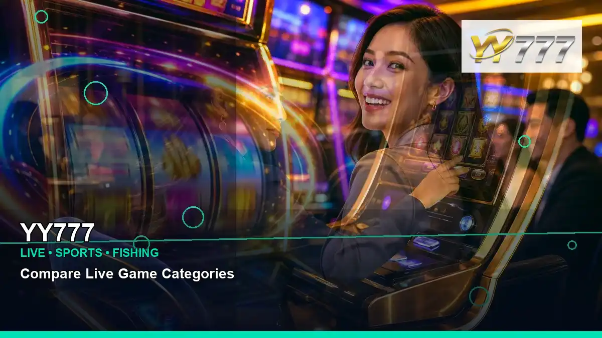 YY777 left-diagonal play phone mobile casino games highlighting mobile-friendly casino play