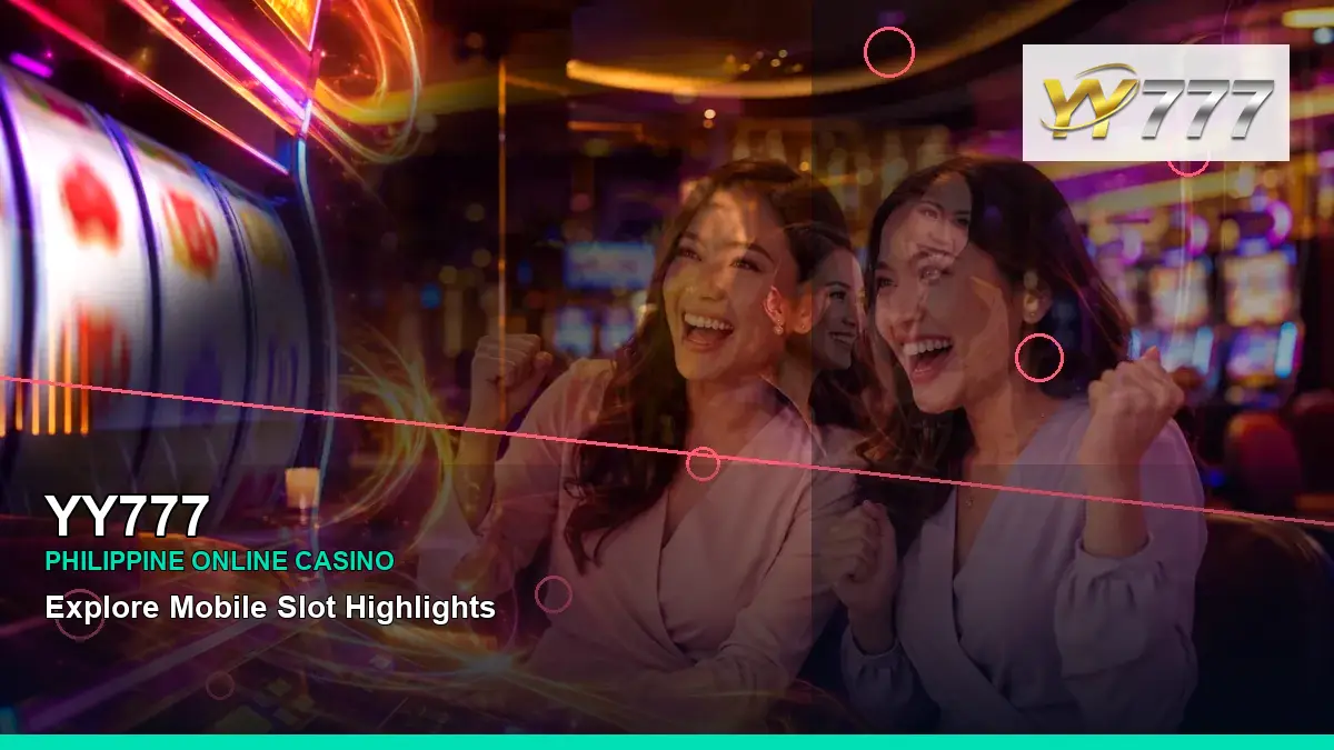 YY777 fruit reels online slot games featuring an adult Filipina casino host with a right-diagonal composition — view 2